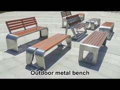 Outdoor Metal Bench